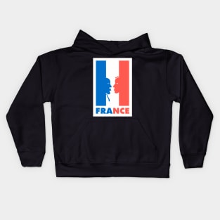 Love in France, Poster Kids Hoodie